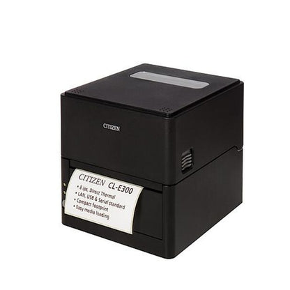 Citizen equipo de impresión de etiquetas CL E300 para integración en procesos de identificación en almacén SKU CLE300XEBXXX projit.es