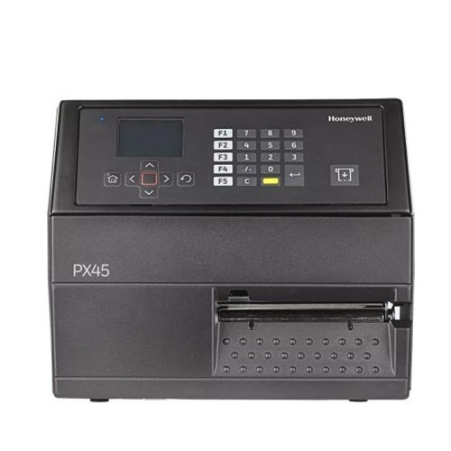 Rebobinador Honeywell PX45A diseñado para recoger etiquetas impresas de forma continua en entornos industriales SKU PX45A00000020300 projit.es