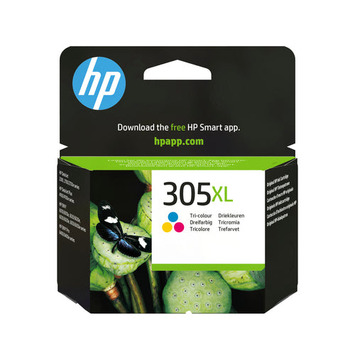 Cartucho HP 305XL tricolor de alta capacidad para impresión doméstica y oficina con colores intensos SKU 3YM63AE#ABE projit.es