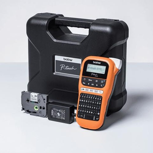 Brother sistema de etiquetas manual para identificación de cables y componentes SKU PTE110VPUR1 projit.es
