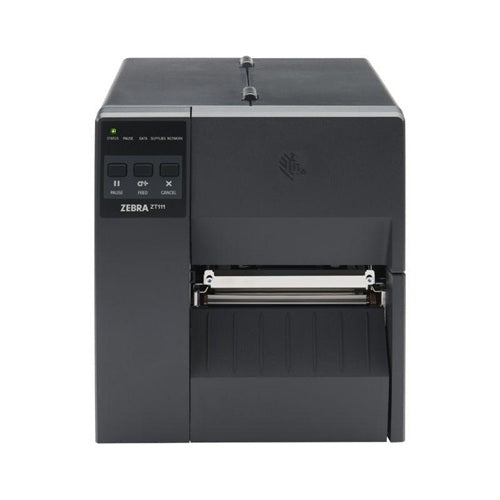 Zebra equipo industrial con tecnología de transferencia térmica y enlace Ethernet para generación continua de identificadores en producción SKU ZT11143-T0E000FZ projit.es