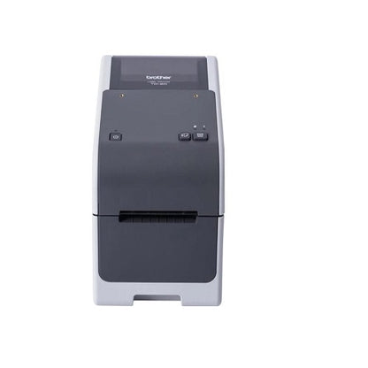 Impresora TD2320D203Z1 imprimiendo etiquetas de 2″ en escritorio