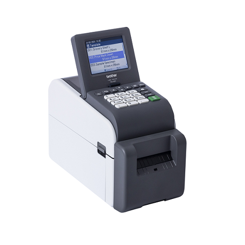 Brother TD-2320D imprimiendo etiquetas de alta definición