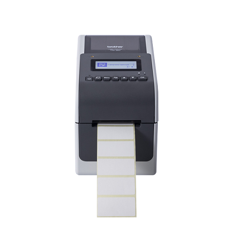 Pantalla LCD de la impresora Brother TD-2350D