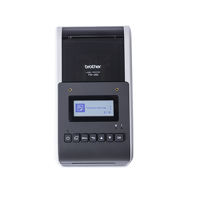 Impresora térmica directa Brother TD-2350D de 300 ppp vista frontal