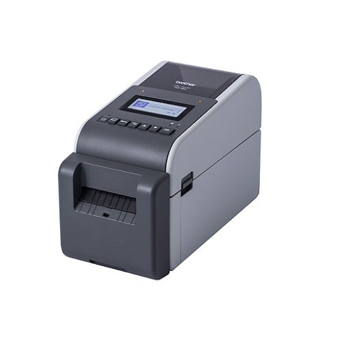 Brother TD-2350D imprimiendo etiquetas de alta definición
