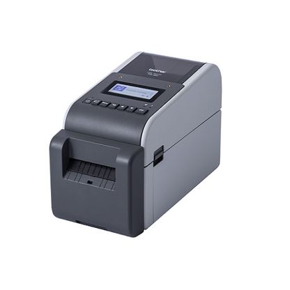 Brother TD-2350D imprimiendo etiquetas de alta definición