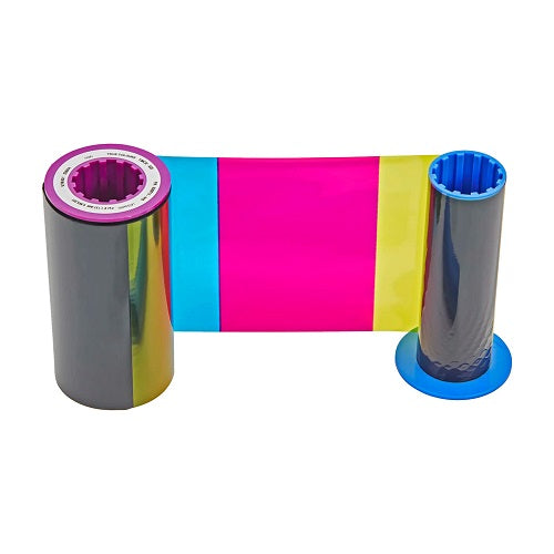 Consumible Zebra ribbon YMCK utilizado en impresión térmica de carnets y acreditaciones SKU 800012-445 projit.es