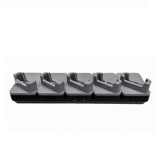Base de carga Zebra Ethernet ShareCradle para hasta cinco terminales TC5X SKU CRD-TC5A-5SE5D-1 projit.es