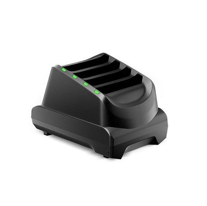 Base de carga Zebra TC51 TC56 con 4 bahías para baterías de repuesto en entornos logísticos con operación continua SKU SAC-TC51-4SCHG-01 projit.es