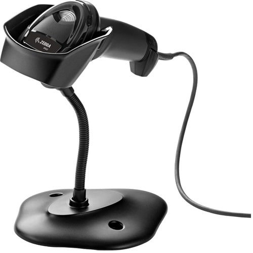 Lector Zebra DS2208 con soporte para captura de códigos en punto de venta mejora la rapidez de cobro en comercio SKU DS2208-SR7U2100SGW projit.es