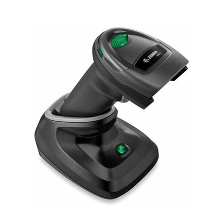 Base de carga Zebra DS2278 con escáner inalámbrico para punto de venta permite captura ágil de códigos en comercio SKU DS2278-SR7U2100PRW projit.es