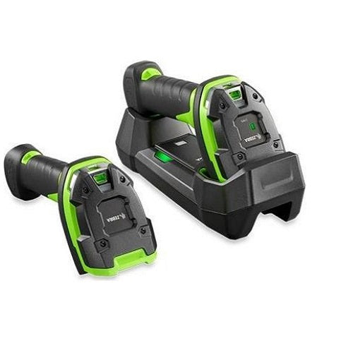 Zebra Kit de escáner de código de barras - DS3678-XR CUNA DE CARRETILLA ELEVADORA CON MOTOR DE VIBRACIÓN VERDE RESISTENTE - SKU:DS3678-XR3U4602FVW