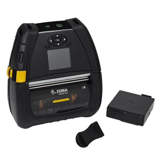 Dispositivo portátil Zebra ZQ630 Plus optimiza tareas en almacén mediante impresión inalámbrica eficiente y continua SKU ZQ63-AUFAE14-00 projit.es