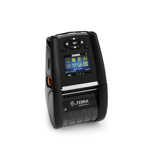 Equipo portátil Zebra ZQ610 Plus compacto para generación de etiquetas en operaciones comerciales con conexión inalámbrica SKU ZQ61-AUFAE14-00 projit.es