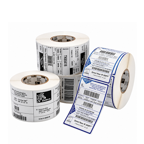 Etiqueta RFID Zebra Z-ULTIMATE 3000T blanca para identificación industrial y trazabilidad SKU 3003855 projit.es