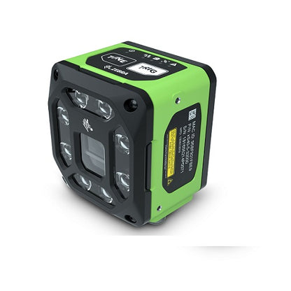 Escáner industrial Zebra FS40-WA50F4-2C00W instalado en línea de producción automatizada SKU FS40-WA50F4-2C00W