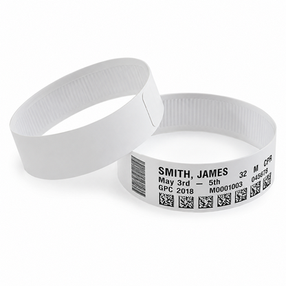 Zebra Z-BAND DIRECT utilizada para control de pacientes y trazabilidad SKU 3014578 projit.es