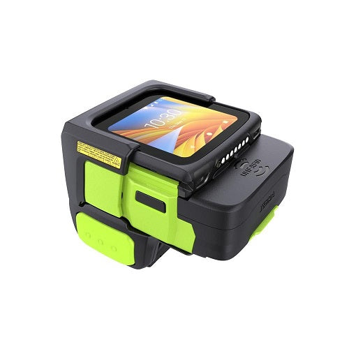 Terminal portátil Zebra WS50 WS5001-0B2J3020EA6 vista frontal wearable Android AOSP con escáner SE4770 PROJIT España