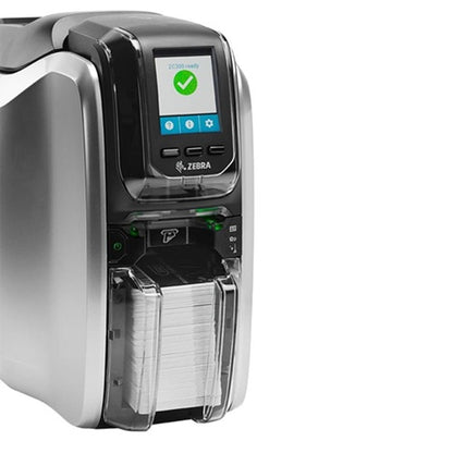 Impresora Zebra ZC300 para tarjetas PVC a una cara utilizada en emisión de credenciales y accesos SKU ZC31-000C000EM00 projit.es