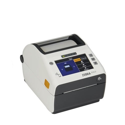 Impresora Zebra ZD621 con pantalla táctil a color y resolución 300dpi orientada a entornos sanitarios SKU ZD6AH43-30EF00EZ projit.es