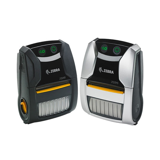 Vista lateral de la impresora térmica Zebra ZQ310 Plus